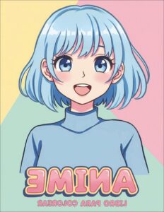 a painting of a man with a cartoon on his face