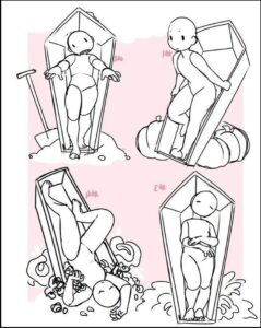 a painting of a man in a suit