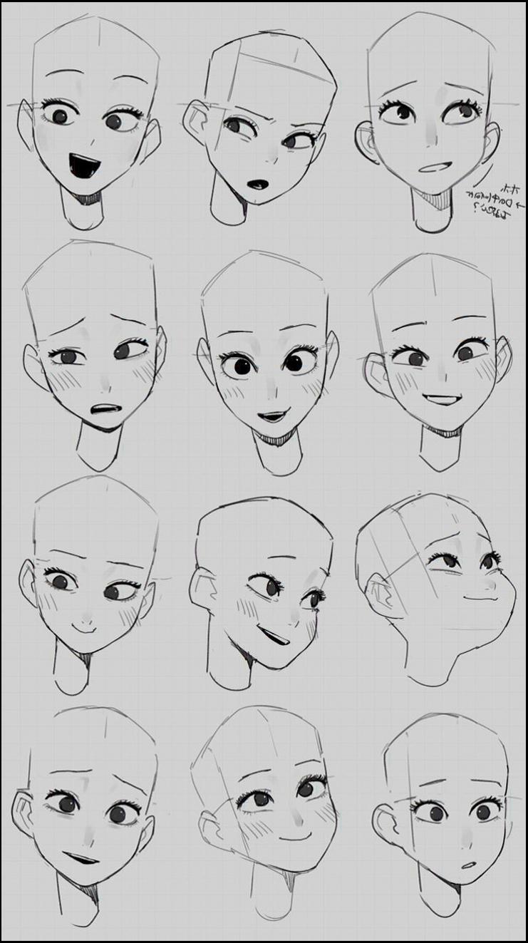 a collage of photos of a woman with a large smile