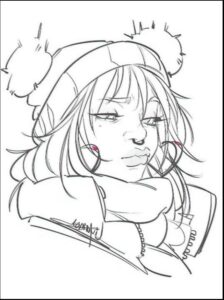 a painting of a man on a painting of a horse