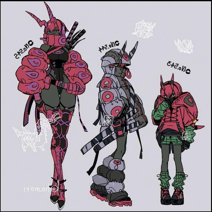 a painting of a woman with a bear on her head