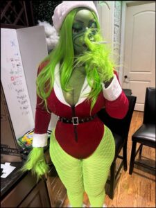 a person dressed in a costume and wearing a hat