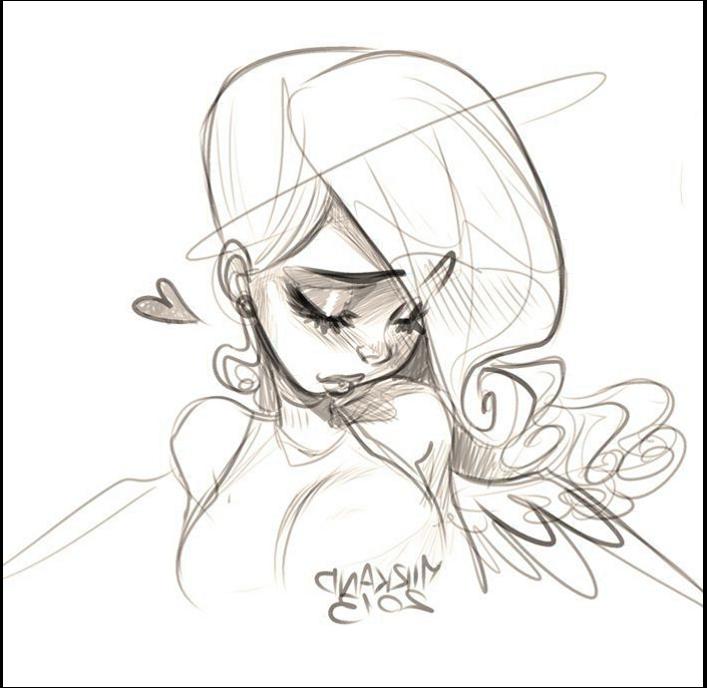 a painting of a person holding a large bird