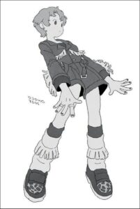 a stuffed animal is on a skateboard