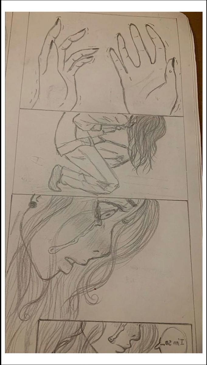 a painting of a painting of a man on a horse