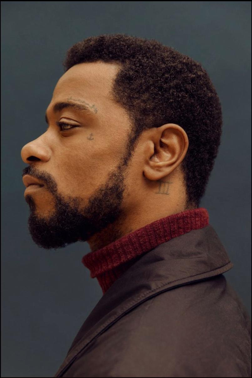 a man with a beard and a tie