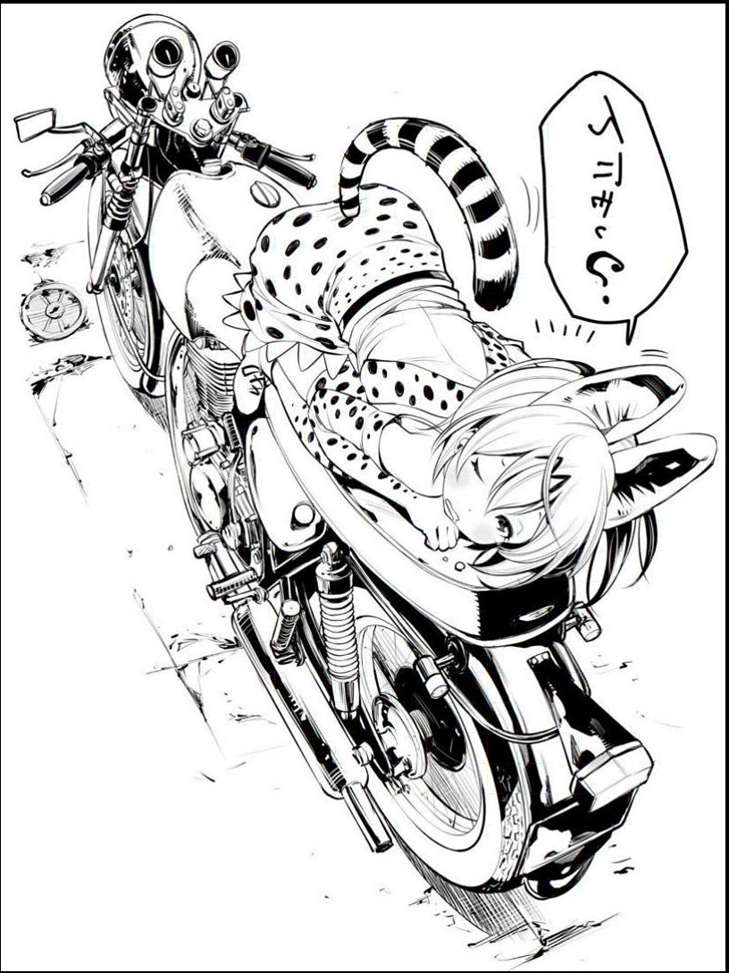 a toy bicycle with a cat on it