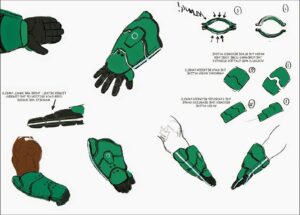 a collage of photos of different types of stuffed animals