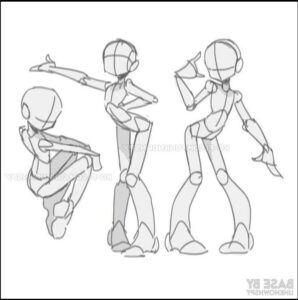 a painting of a woman in a black and white photo