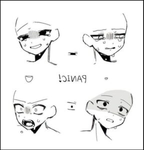 a collage of photos of people with different colored hair