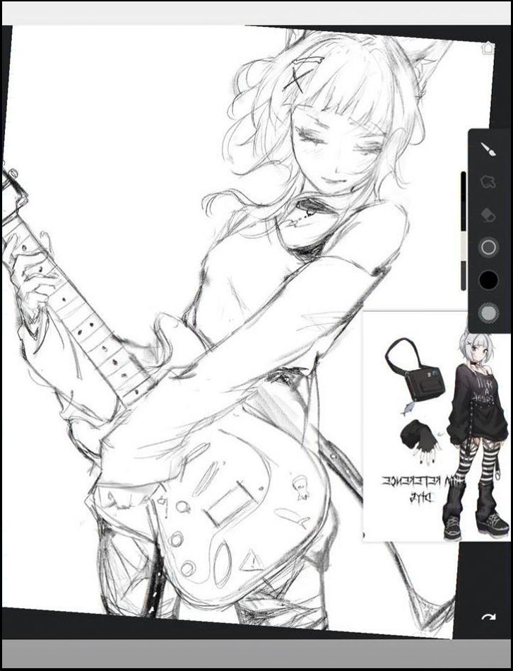 a painting of a woman holding a painting of a man