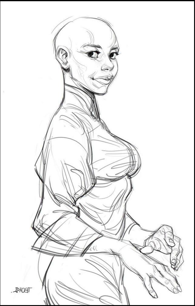 a painting of a woman sitting on a white bench