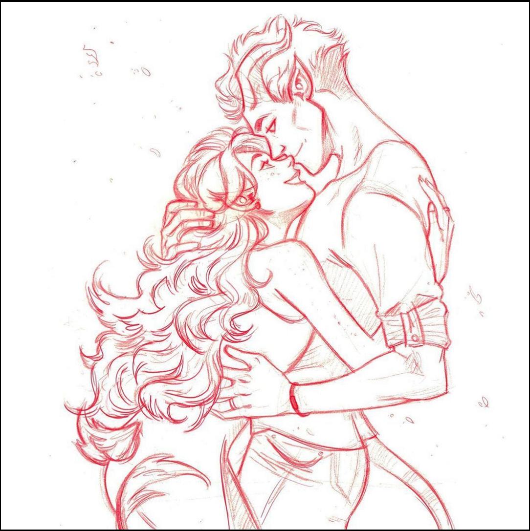 a painting of a woman sitting on a white bench