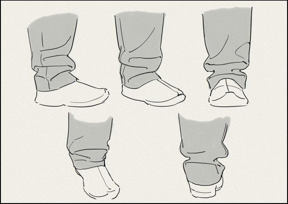 a pair of black and white striped ties