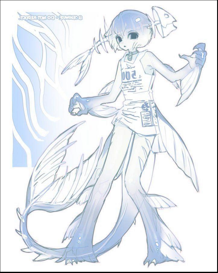 a painting of a woman with a black and white background