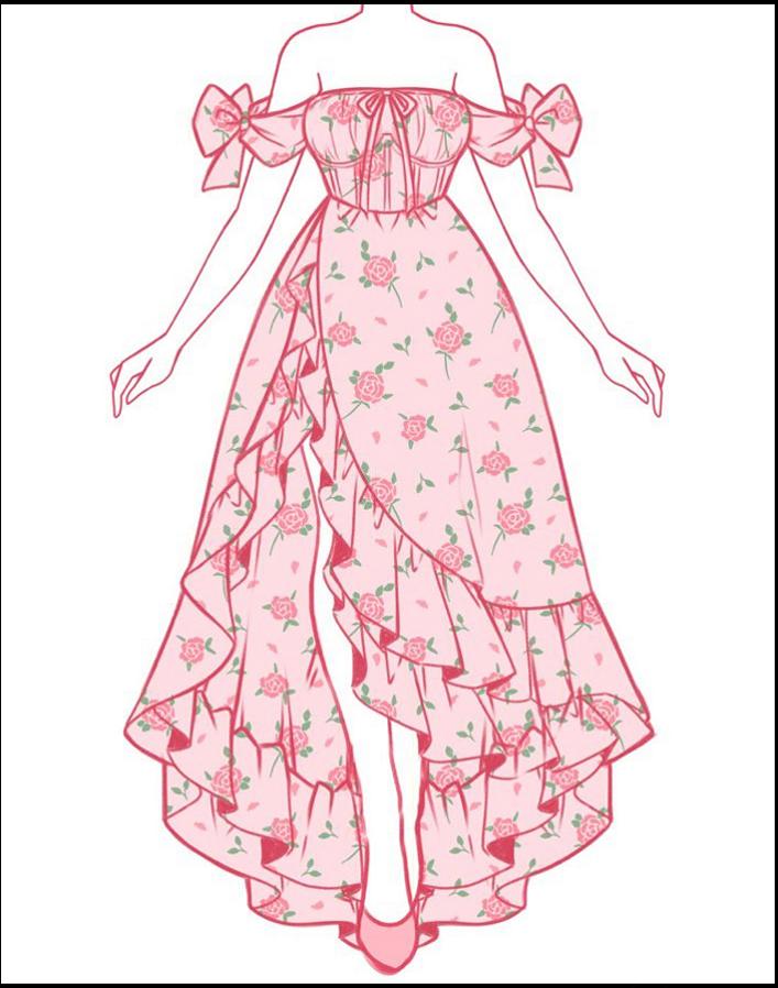 a painting of a woman holding a pink umbrella