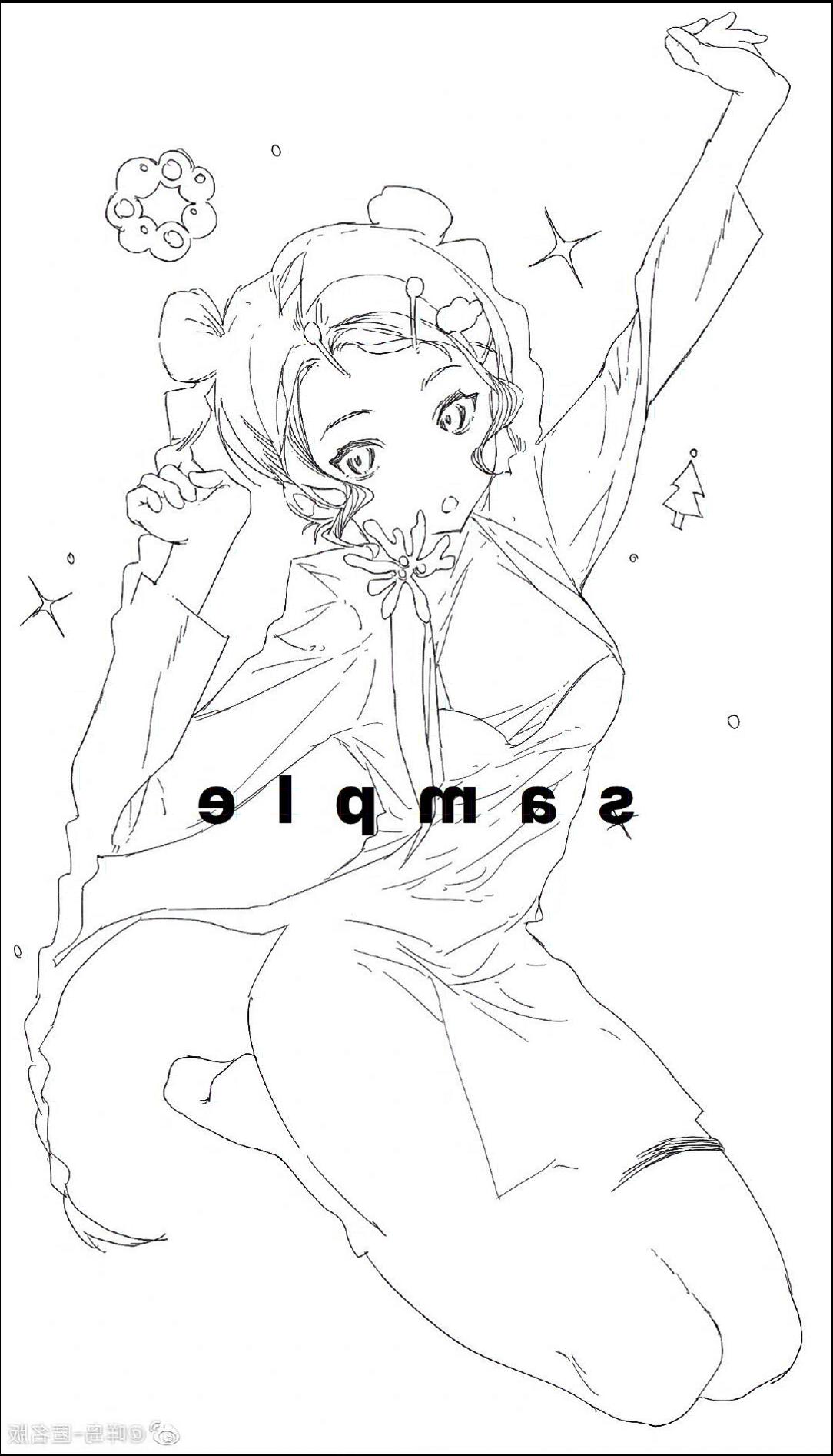 a painting of a woman with a picture of a dog on it