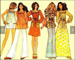 a woman in a red dress and a woman in a pink dress