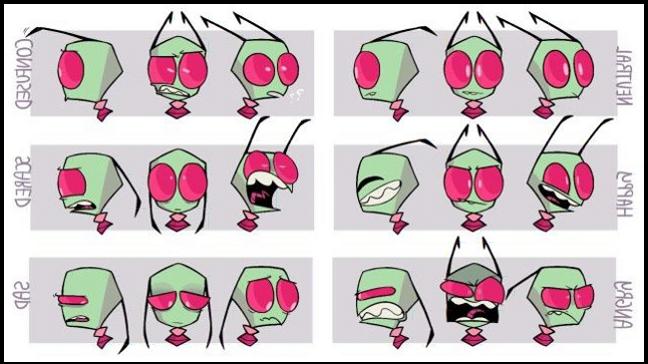 a collage of different colored and colored photos of a person