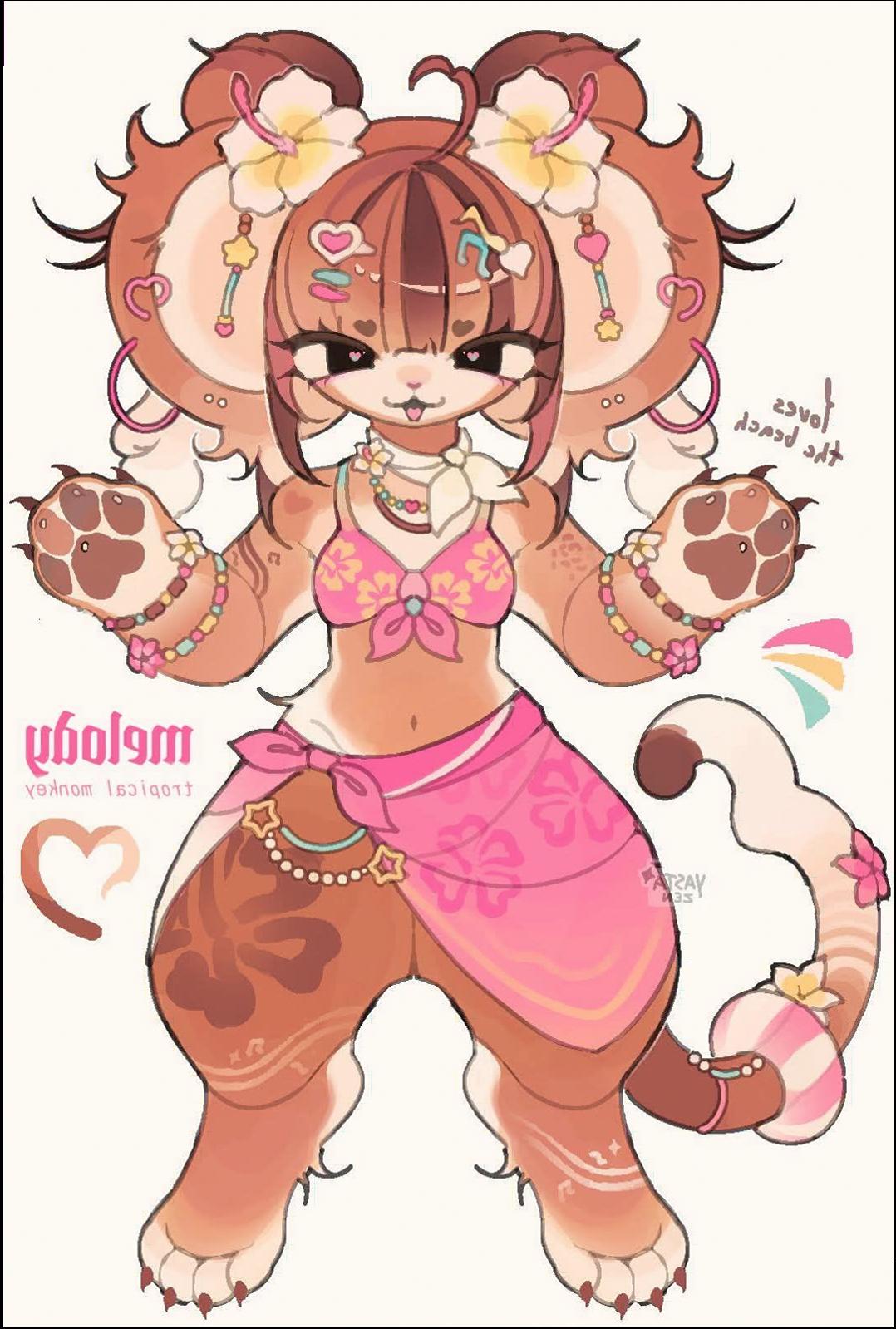 a painting of a woman with a cat on her head