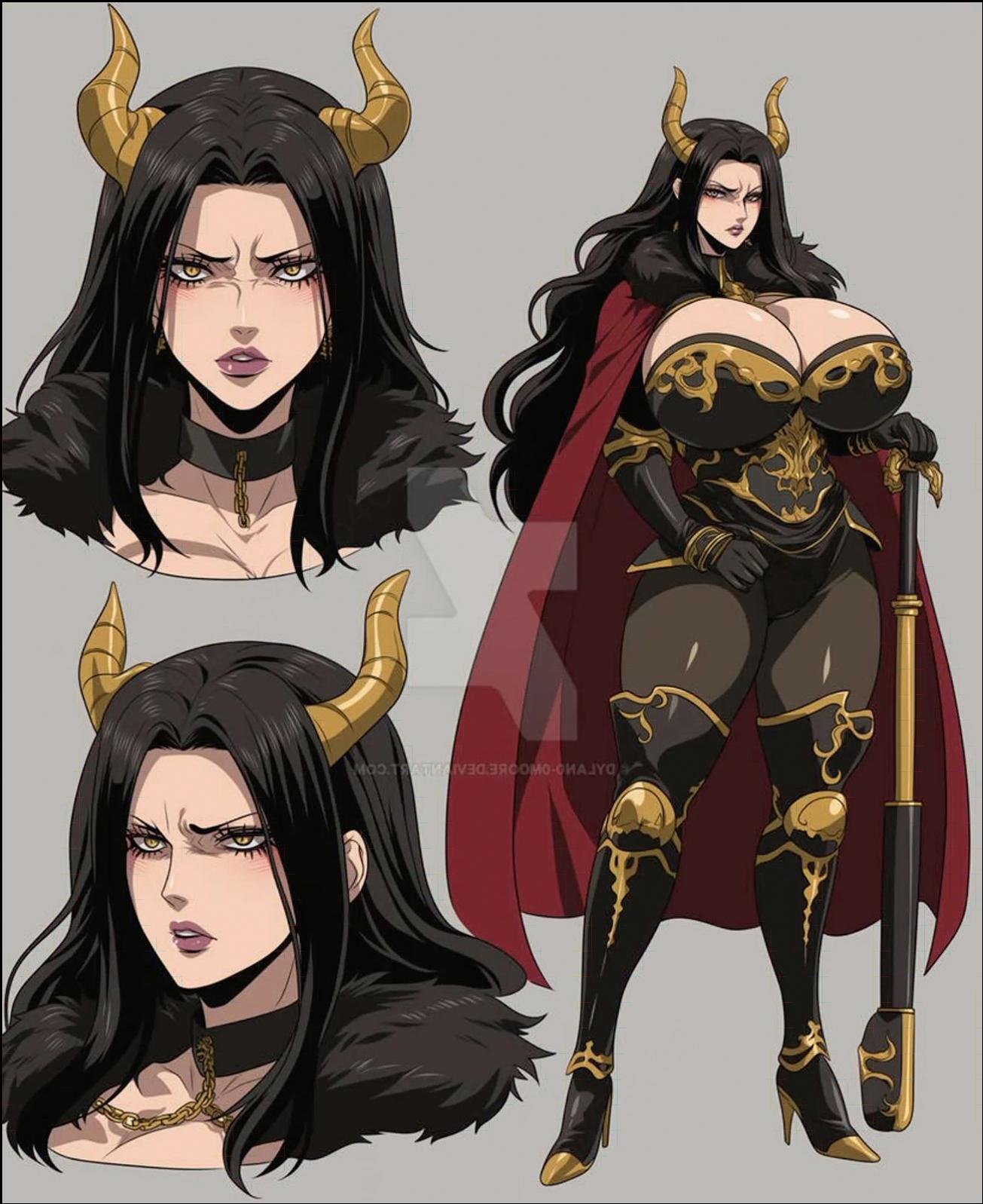 a woman dressed in a costume and a man dressed in a costume