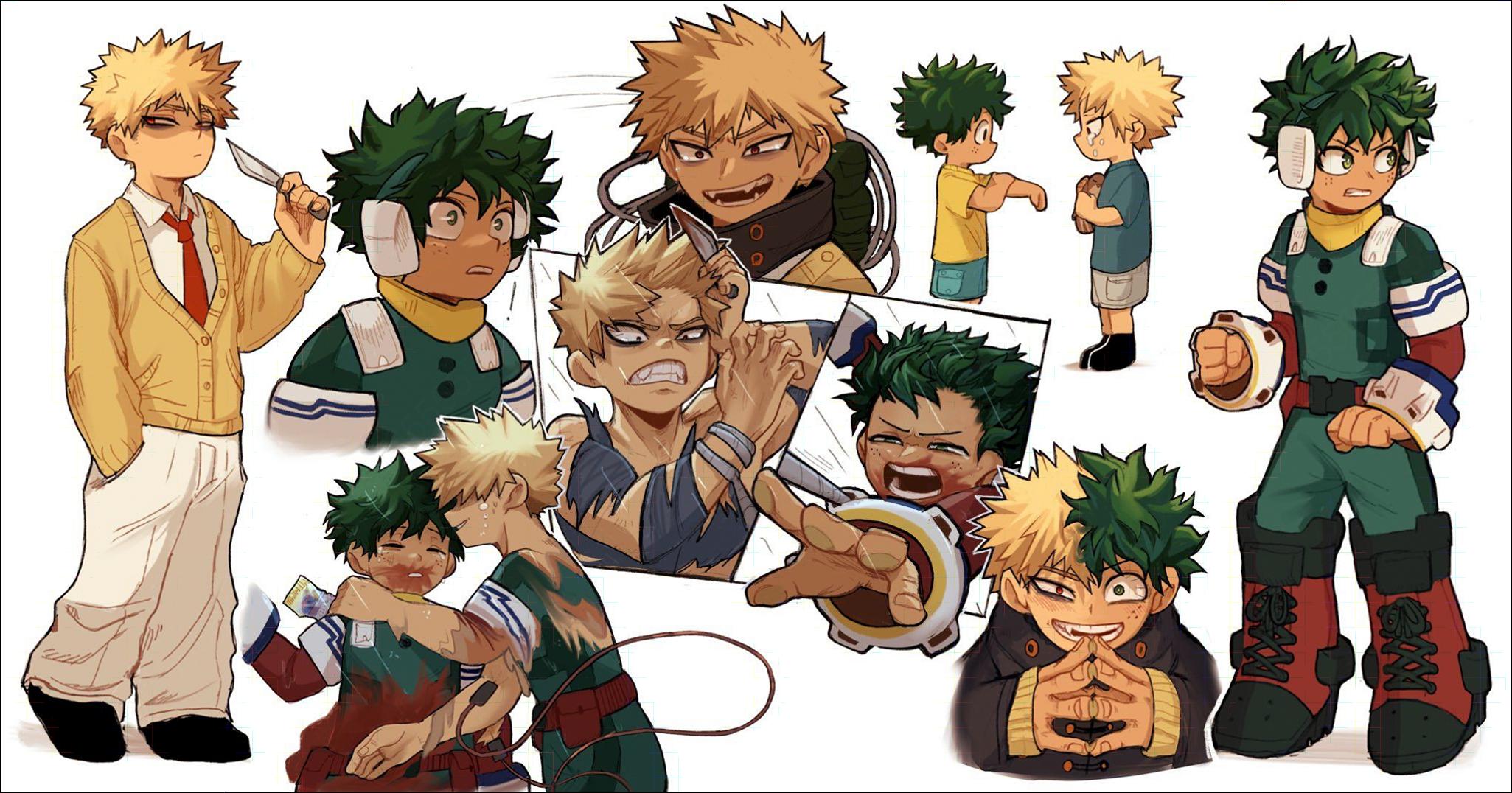 a collage of stuffed animals and a clock