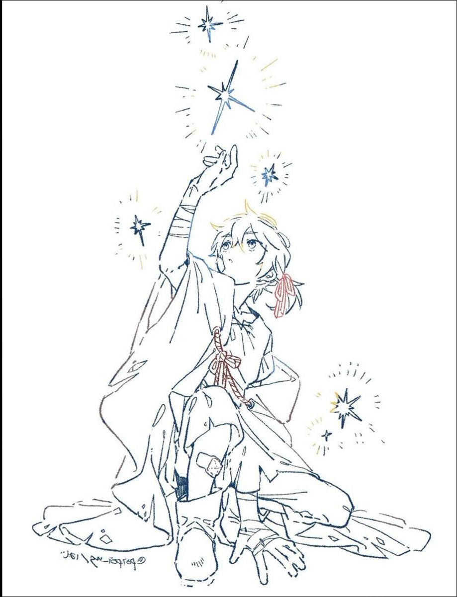 a painting of a painting of a person on a horse