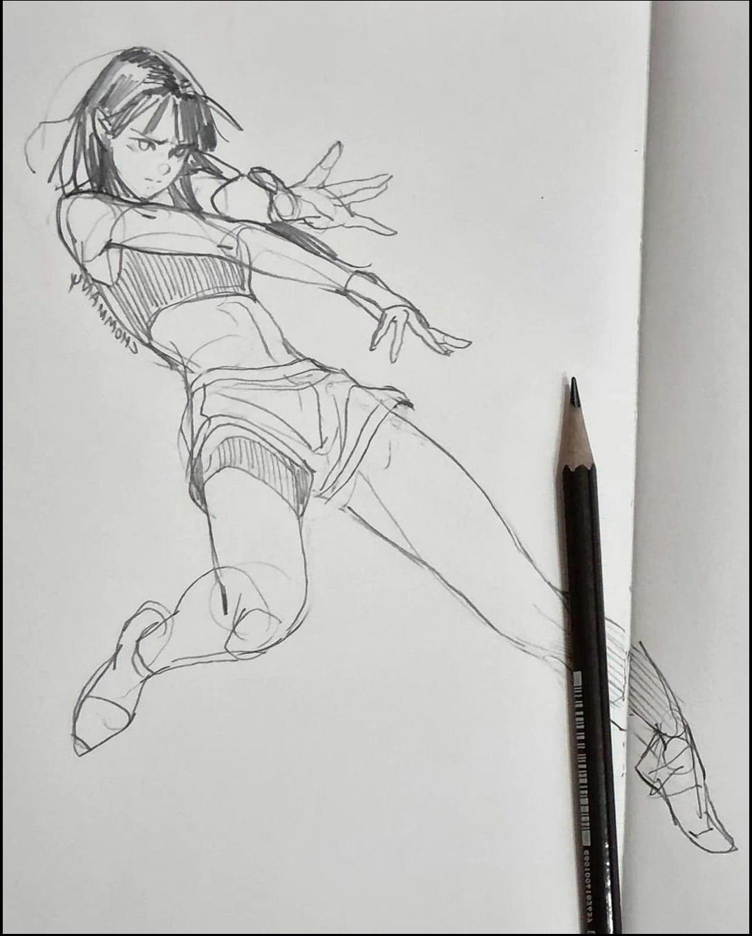 a painting of a painting of a man with a hammer