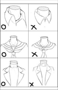 a collage of photos of a man in a suit