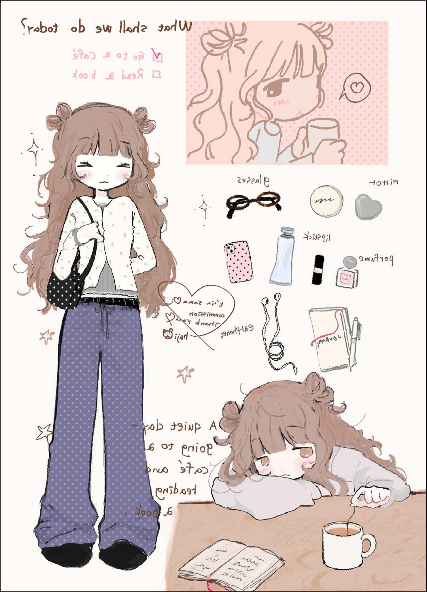 a woman is posing with a picture of a penguin