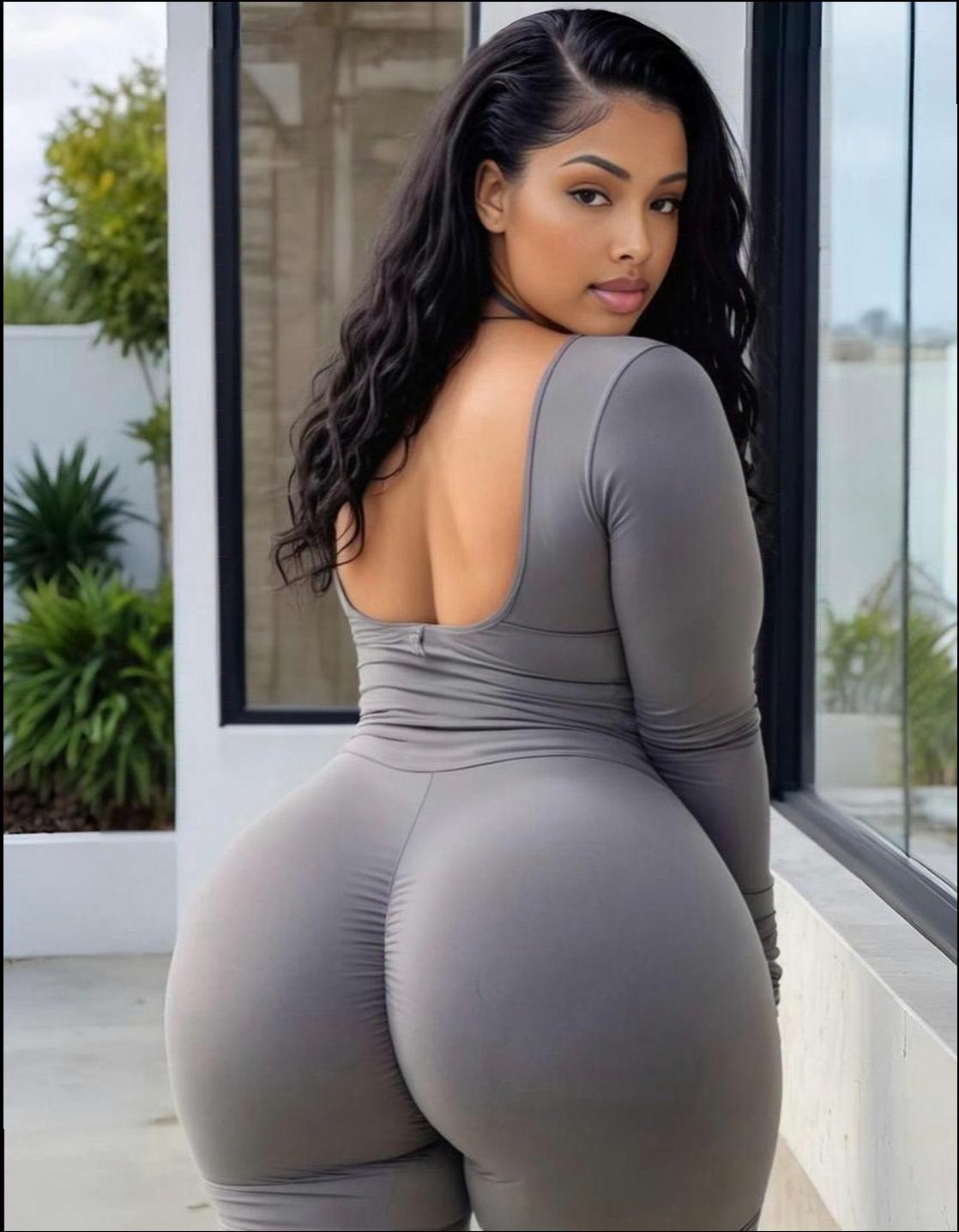 a woman in a black dress is posing for a picture