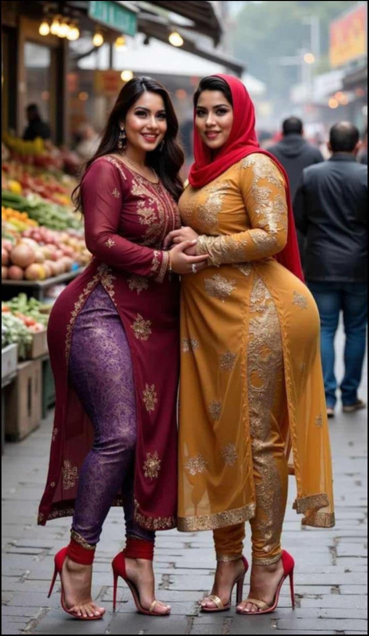 two women dressed in costumes are dressed up