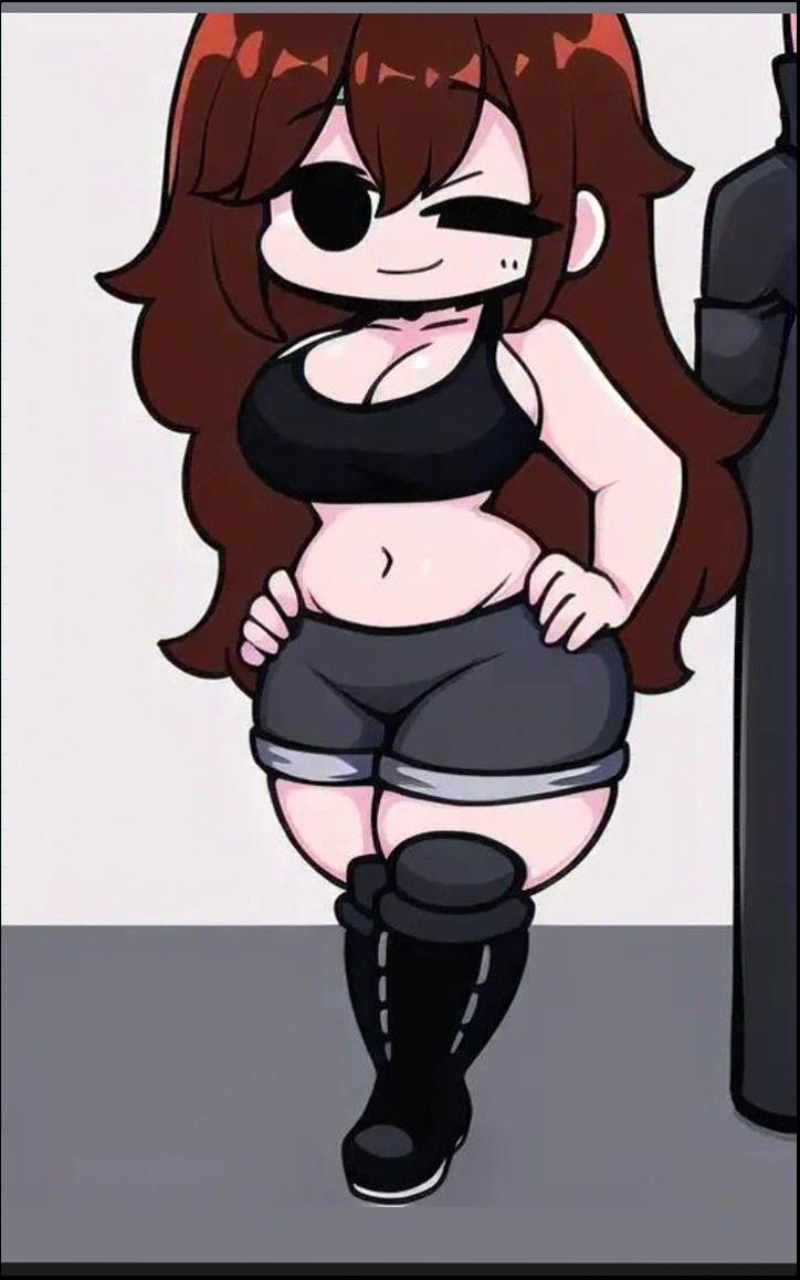 a woman with a cat on her head